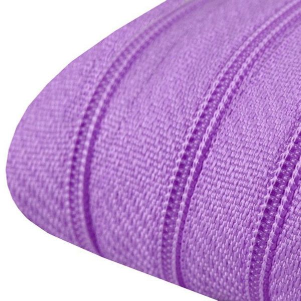 Reißverschluss endlos 3mm lila - Endlosreißverschluss SR3 violet
