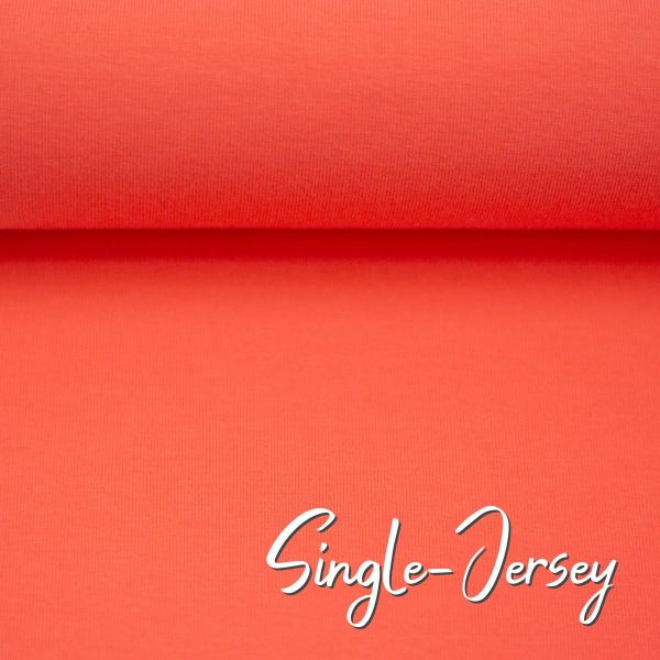 Single Jersey koralle - Baumwolljersey VANESSA von Swafing Kollektion FS25