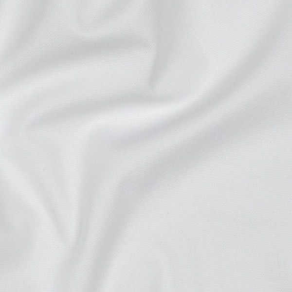 Baumwolle Canvas weiß – robuster Dekostoff für Kleidung und Accessoires