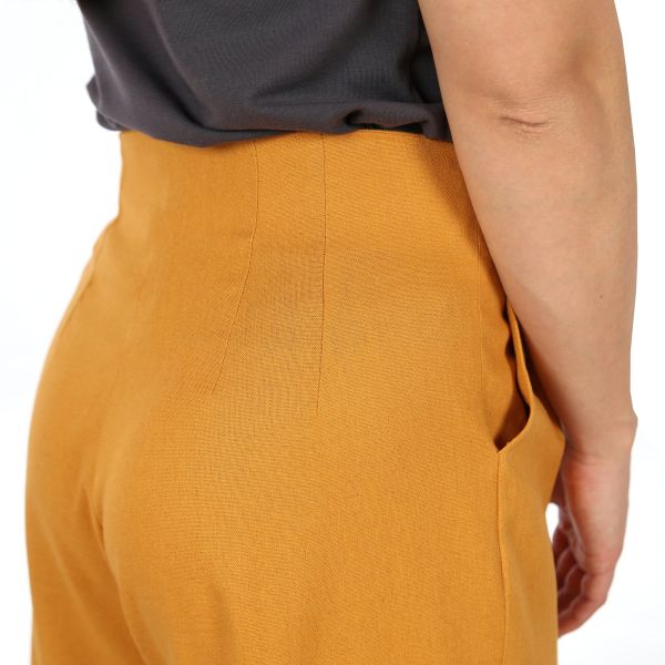 Schnittmuster FRAU MIKO • Palazzohose mit weitem Bein für Damen • Gr. XS-XXL Bundfaltenhose Marleneh