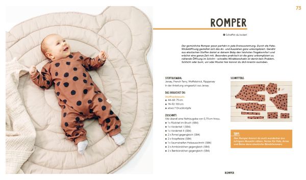 HEJ. Babymode – Erstausstattung im Skandi-Look nähen in Gr. 44-92 von Jules Naht