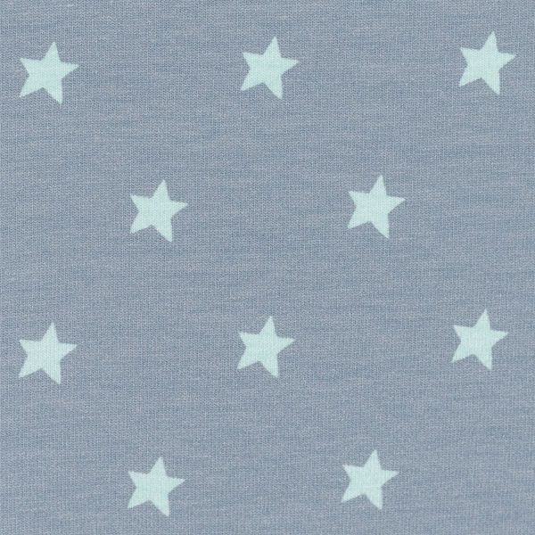 Jersey Sterne grau mint – Serie Heavenly Friends by Steinbeck von Swafing