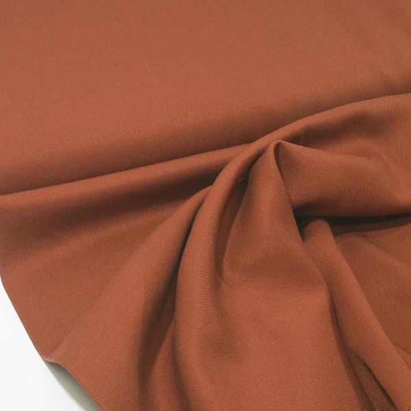 Viskose Twill uni rost rotbraun – Mind the Maker solid sienna