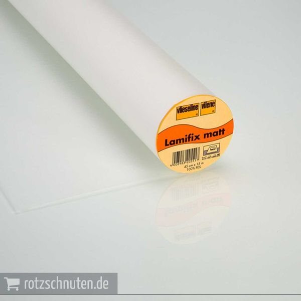 Vlieseline LAMIFIX matt – fixierbare transparente Bügelfolie