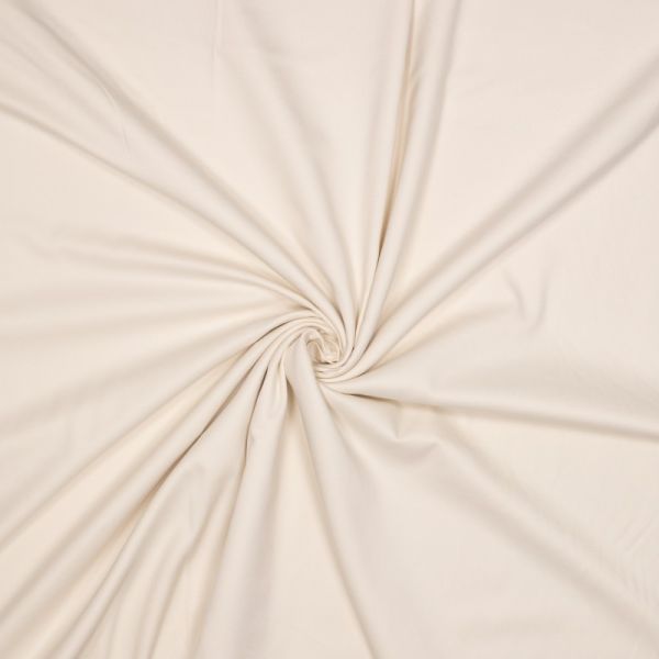 Bamboo Classic creme – Bambus Webware in Ecru mit leichtem Stretch